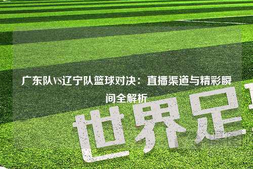 广东队VS辽宁队篮球对决：直播渠道与精彩瞬间全解析