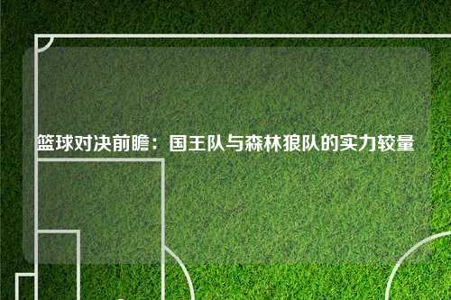 篮球对决前瞻：国王队与森林狼队的实力较量