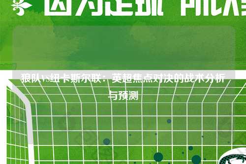 狼队VS纽卡斯尔联：英超焦点对决的战术分析与预测