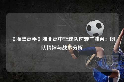 《灌篮高手》湘北高中篮球队逆转三浦台：团队精神与战术分析